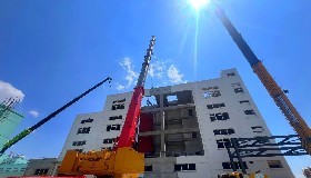 快馬加鞭“趕進度” 鉚足干勁“搶工期”——寧夏華御化工片堿項目建設快速推進中